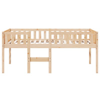 Letto per Bambini senza Materasso 90x200 cm Legno Massello Pino 855015