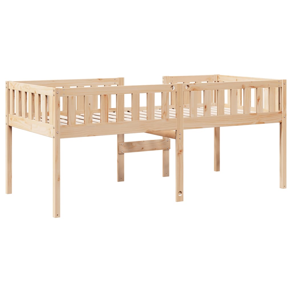 vidaXL Letto per Bambini senza Materasso 90x200 cm Legno Massello Pino