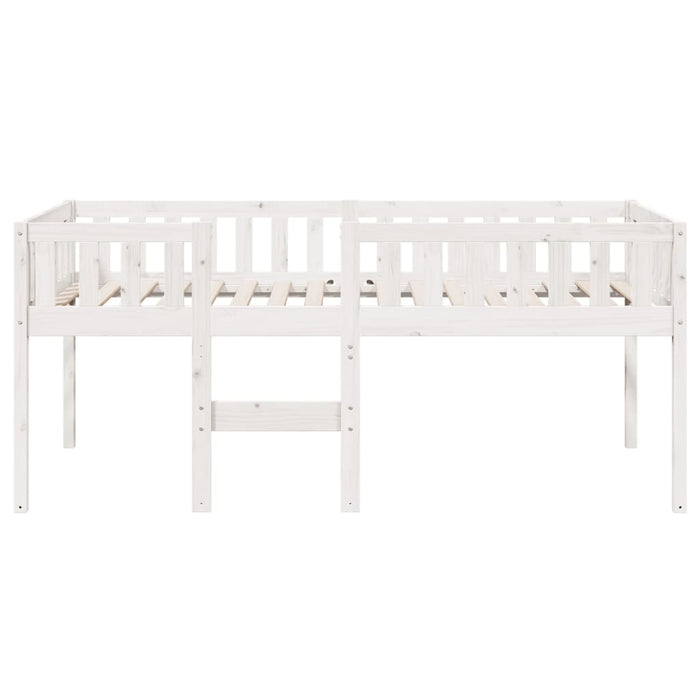 Letto per Bambini senza Materasso Bianco 90x190cm Massello Pino
