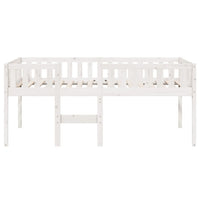 Letto per Bambini senza Materasso Bianco 90x190cm Massello Pino 855019
