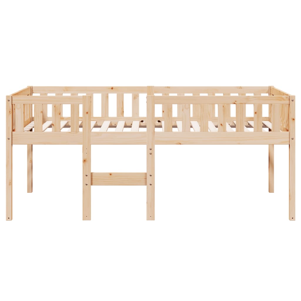 vidaXL Letto per Bambini senza Materasso 75x190 cm Legno Massello Pino