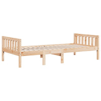 Letto per Bambini senza Materasso 80x200 cm Legno Massello Pino 855024