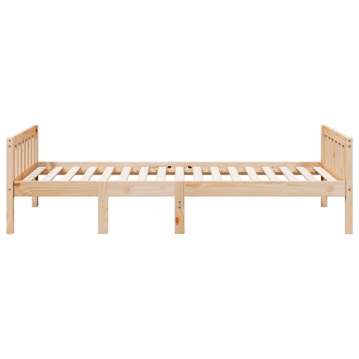 Letto per Bambini senza Materasso 80x200 cm Legno Massello Pino