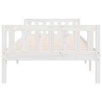 Letto per Bambini senza Materasso Bianco 90x190cm Massello Pino 855031
