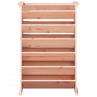 Fioriera per Erbe 6Ripiani 69x40x101,5cm Legno Massello Douglas 855056