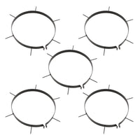 Rullo da Giardino con Aeratore a Morsetti 63 L Ferro e Acciaio