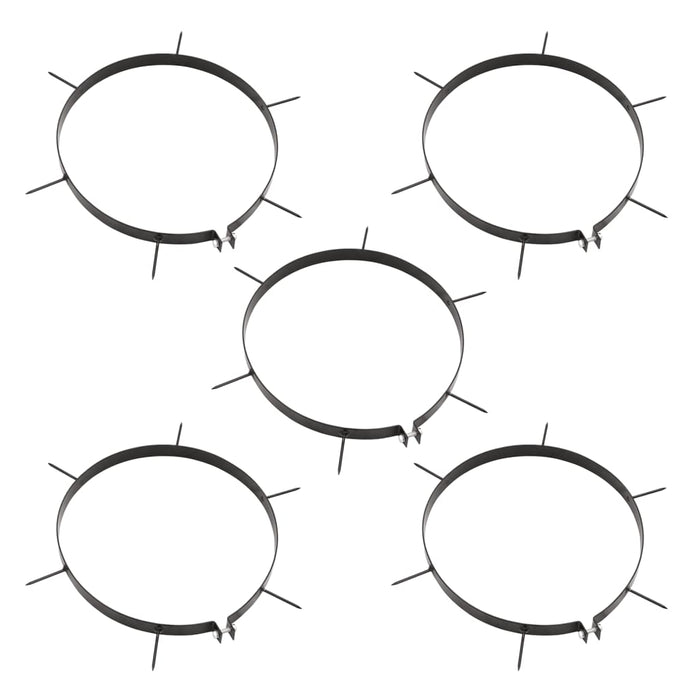 Rullo da Giardino con Aeratore a Morsetti 63 L Ferro e Acciaio