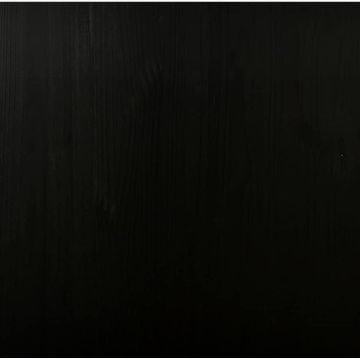 vidaXL Armadietto Rotante con Cassetti MOSS Nero Legno Massello Pino