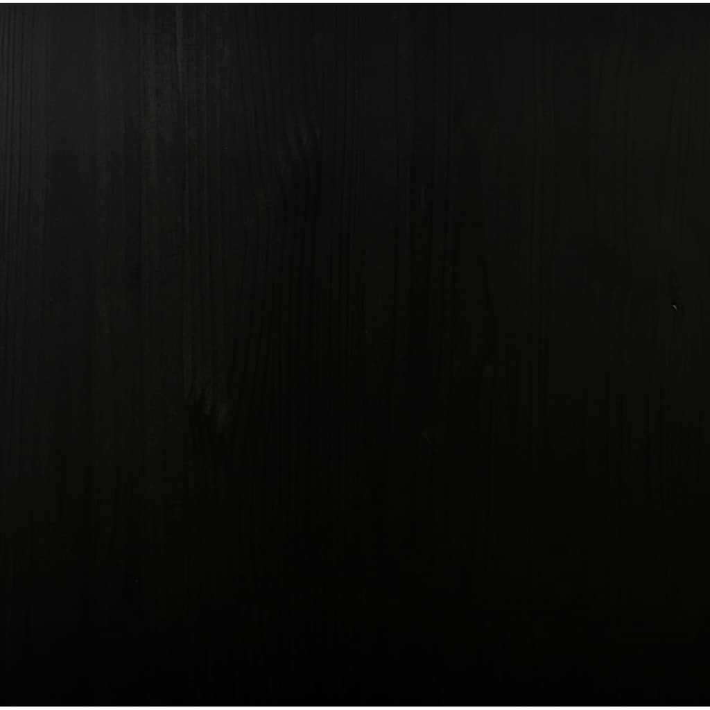 Armadietto Rotante con Cassetti MOSS Nero Legno Massello Pino 4015782