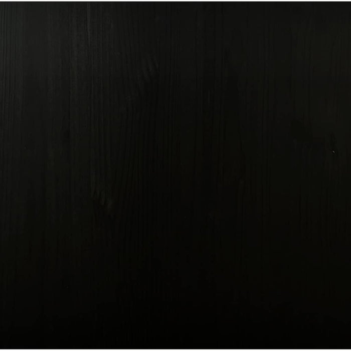 Armadietto Rotante con Cassetti MOSS Nero Legno Massello Pino