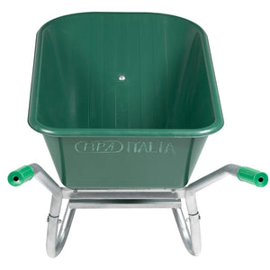 Carriola Verde 90 L 150 kg in Acciaio Zincato e Plastica 4013466