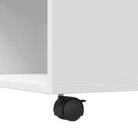 Tavolino da Salotto Bianco 80x80x40 cm in Truciolato 853173