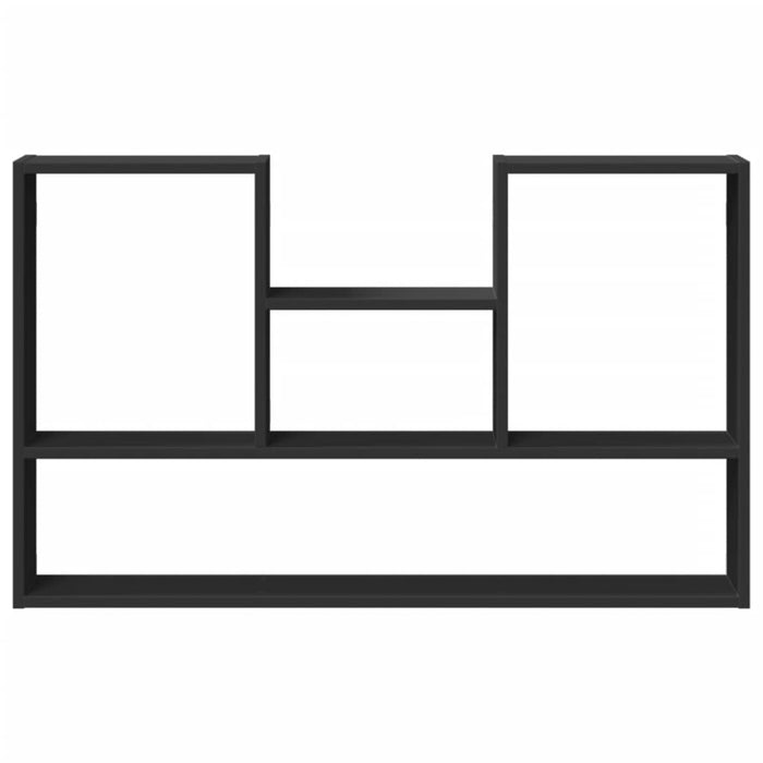 Scaffale a Parete Nero 99x15x60 cm in Truciolato 853237