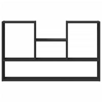 Scaffale a Parete Nero 99x15x60 cm in Truciolato 853237