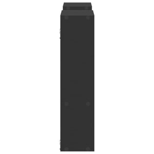 Scaffale a Parete Nero 99x15x60 cm in Truciolato 853237