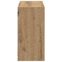 vidaXL Scaffale a Parete Rovere Artigianale 100x25x50 cm in Truciolato