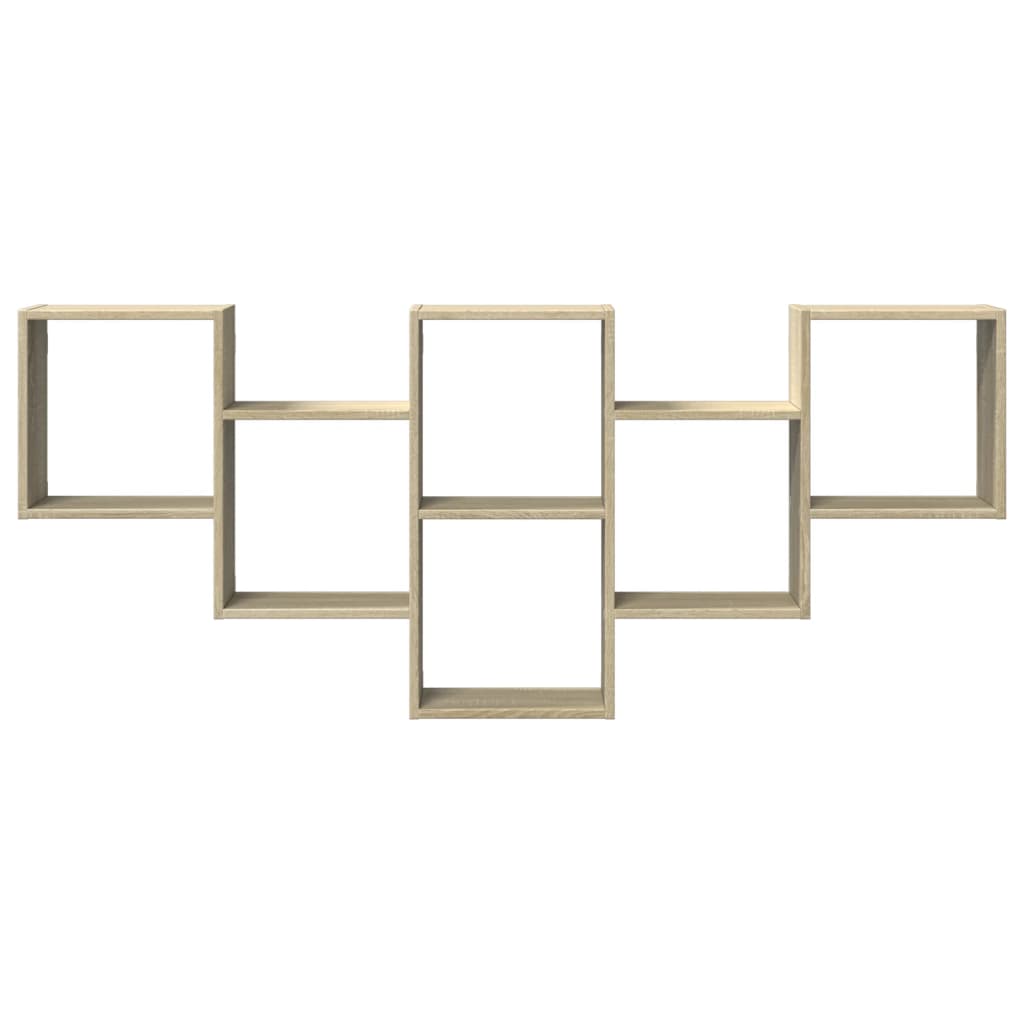 Scaffale a Parete Rovere Sonoma 159x18x66 cm in Truciolato 853301