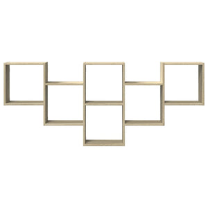 Scaffale a Parete Rovere Sonoma 159x18x66 cm in Truciolato 853301