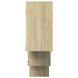 Scaffale a Parete Rovere Sonoma 159x18x66 cm in Truciolato 853301