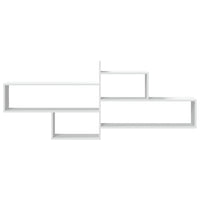 Mensola a Parete Bianca 167,5x18x68 cm in Truciolato 853317