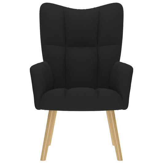 Sedia Relax Nera in Tessuto 4016769