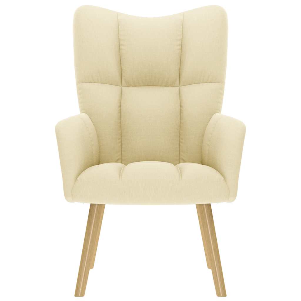 Sedia Relax Crema in Tessuto 4016774