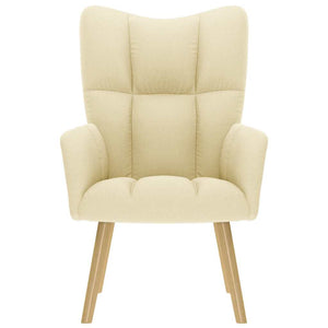 Sedia Relax Crema in Tessuto 4016774