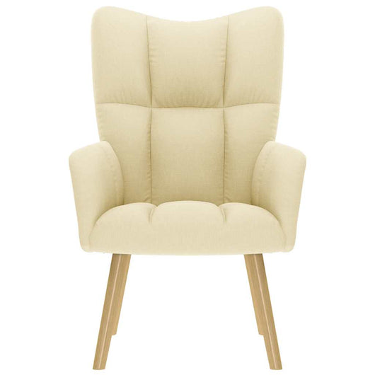 Sedia Relax Crema in Tessuto 4016774