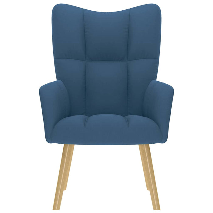 Sedia Relax Blu in Tessuto 4016775