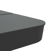 Set Base per Ombrellone 4 pz con Supporto a Croce 100 kg PP 847444