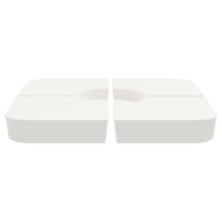 Set Base per Ombrellone 4 pz con Supporto a Croce 100 kg PP 847446