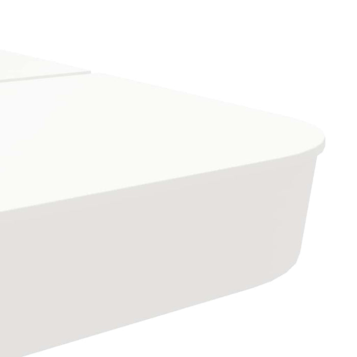 vidaXL Set Base per Ombrellone 4 pz con Supporto a Croce 100 kg PP