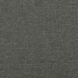 Materasso a Molle per Bambini Grigio Scuro 80x160 cm in Tessuto 4016536