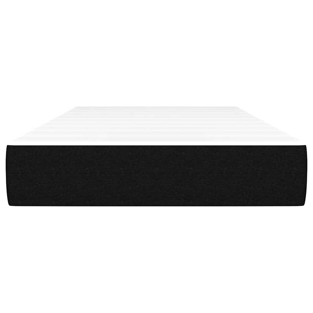 Materasso a Molle per Bambini Nero 80x160 cm in Tessuto 4016537