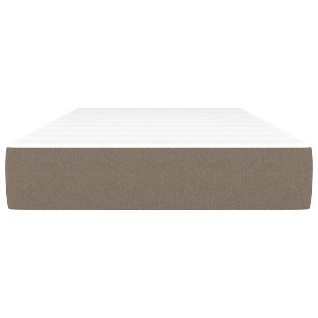 Materasso a Molle per Bambini Tortora 80x160 cm in Tessuto 4016539