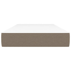 Materasso a Molle per Bambini Tortora 80x160 cm in Tessuto 4016539