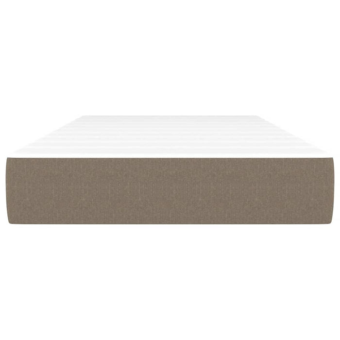 Materasso a Molle per Bambini Tortora 80x160 cm in Tessuto 4016539