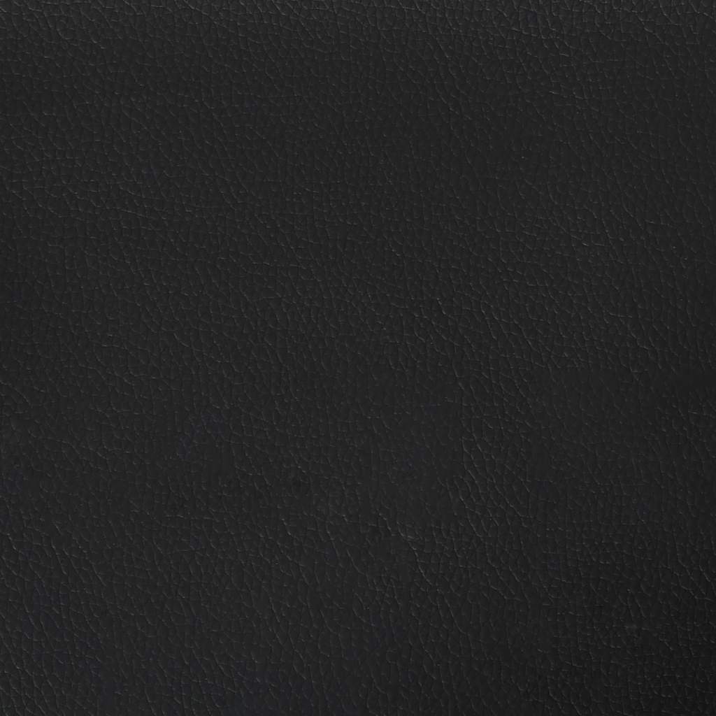 Materasso a Molle per Bambini Nero 80x160 cm in Similpelle 4016542