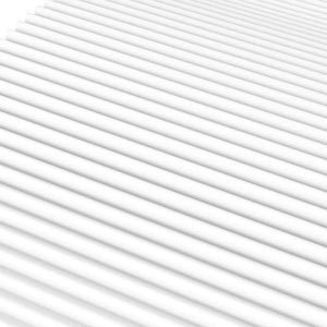 Materasso in Schiuma per Bambini Bianco 80x160 cm Durezza H2 H3