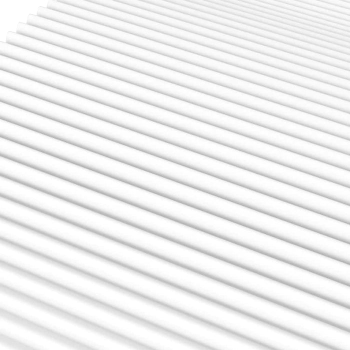 Materasso in Schiuma per Bambini Bianco 80x160 cm Durezza H2 H3 4016552