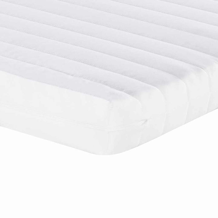Materasso Schiuma per Bambini Bianco 80x160 7Zone Durezza 20ILD