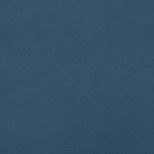 Materasso a Molle Blu Scuro 140x210x20 cm in Velluto