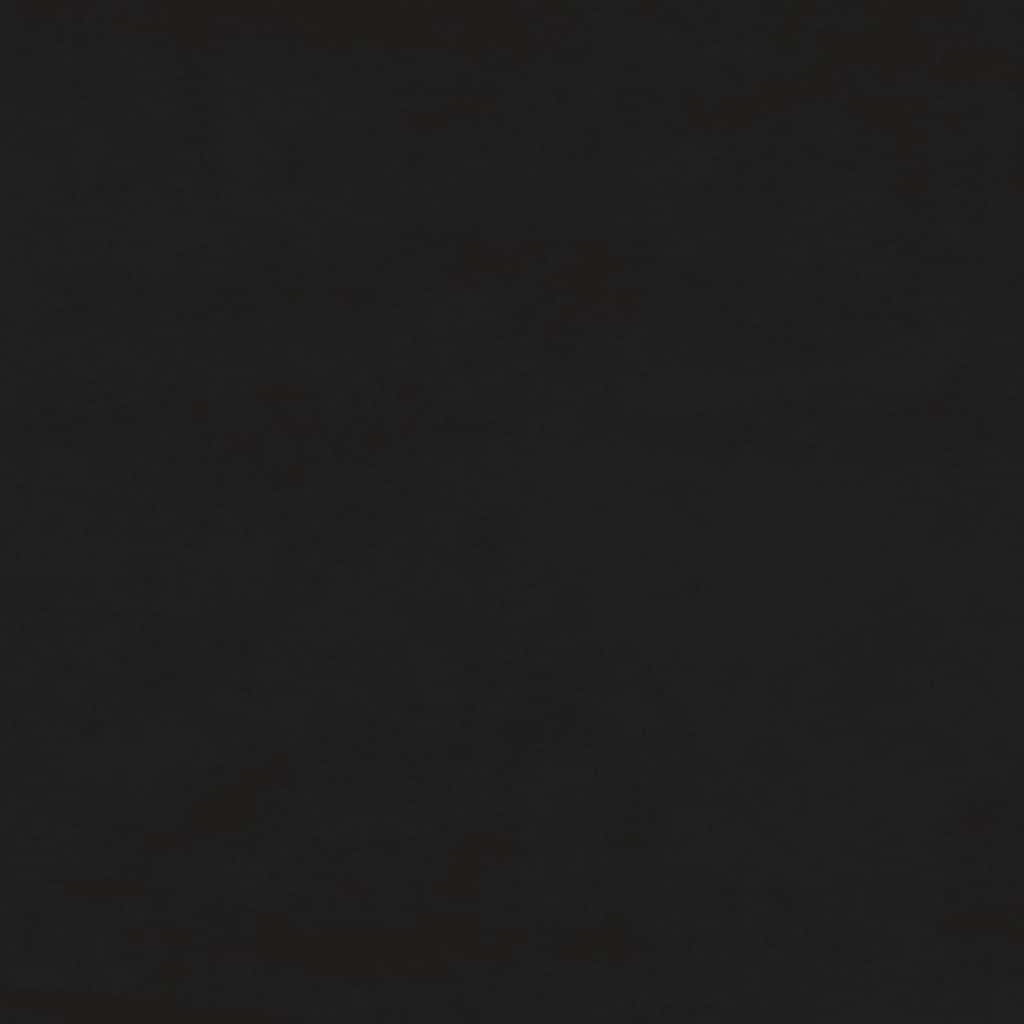 Materasso a Molle Insacchettate Nero 90x220x20 cm in Velluto 4016602