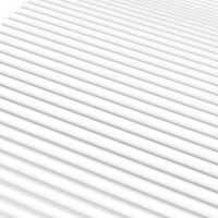 vidaXL Materasso in Schiuma Bianco 120x210 cm Durezza H2 H3