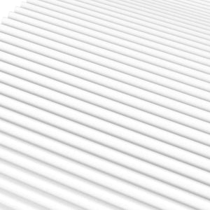 Materasso in Schiuma Bianco 200x210 cm Durezza H2 H3