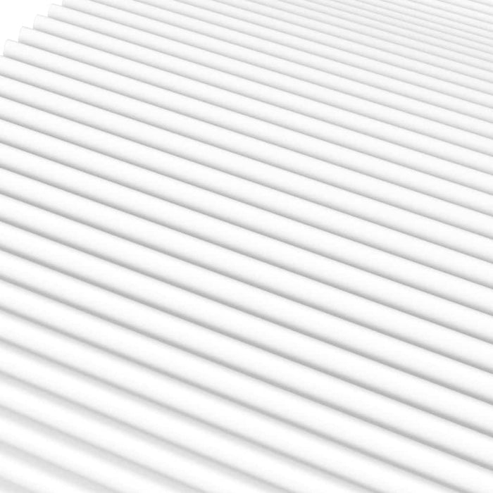 Materasso in Schiuma Bianco 200x210 cm Durezza H2 H3