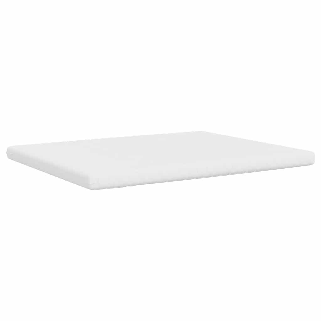vidaXL Materasso in Schiuma Bianco 160x220 cm 7 Zone Durezza 20 ILD