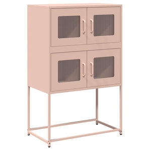 Credenza-Buffet-Armadio da cucina Rosa 68x39x107 cm in Acciaio 665045