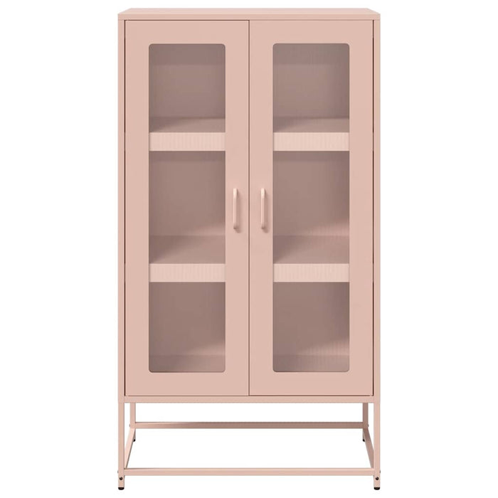 Credenza Rosa 68x39x123 cm in Acciaio 853357