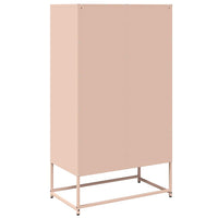 Credenza-Buffet-Armadio da cucina Rosa 68x39x123 cm in Acciaio 167847